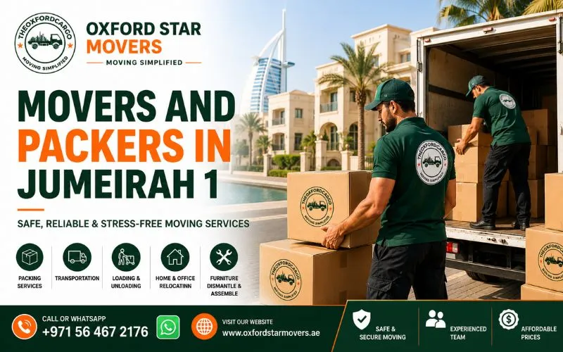 Movers and Packers in Jumeirah 1