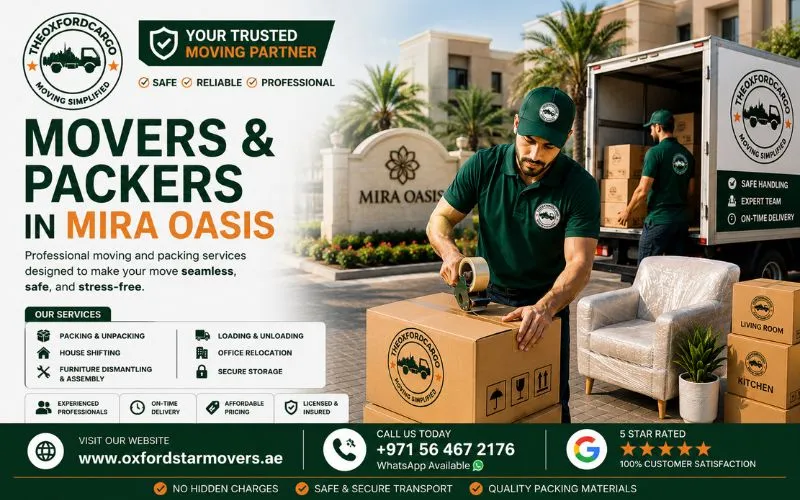 Movers and Packers in Mira Oasis