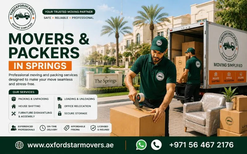 Movers and Packers in Springs