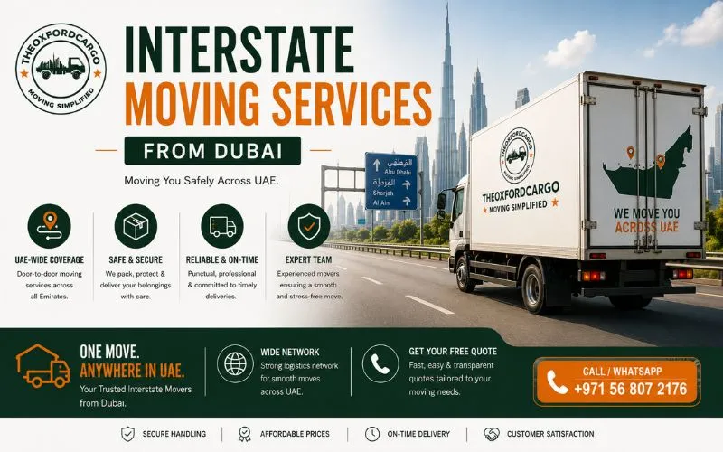 Interstate Moving Services from Dubai