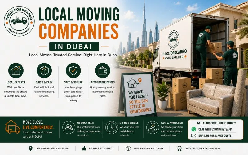 Local Moving Companies in Dubai