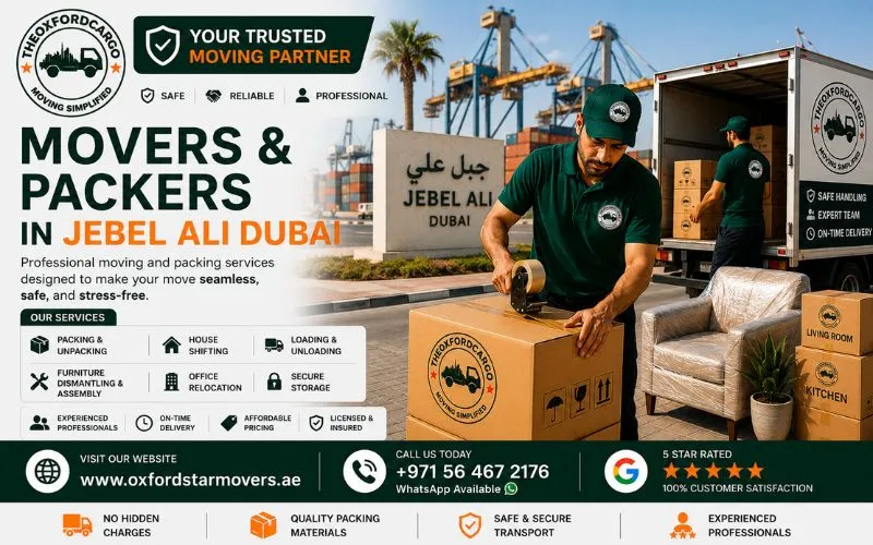 Movers and Packers in Jebel Ali Dubai