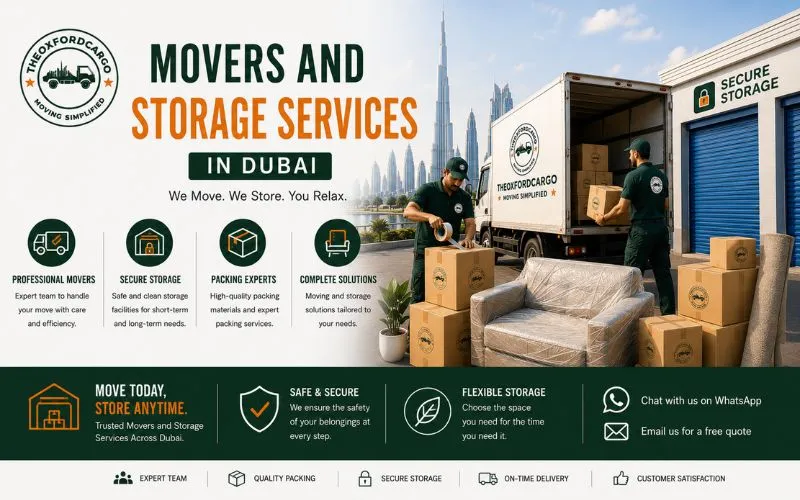 Movers and Storage Services in Dubai