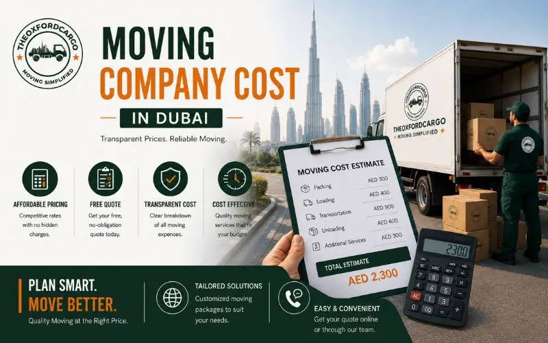 Moving Company Cost in Dubai