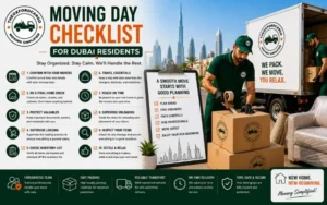 Moving Day Checklist for Dubai Residents