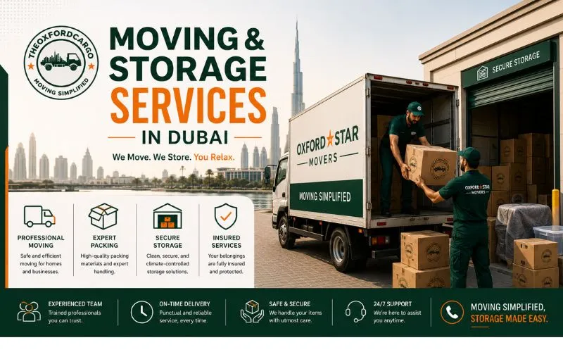 Moving and Storage Services in Dubai
