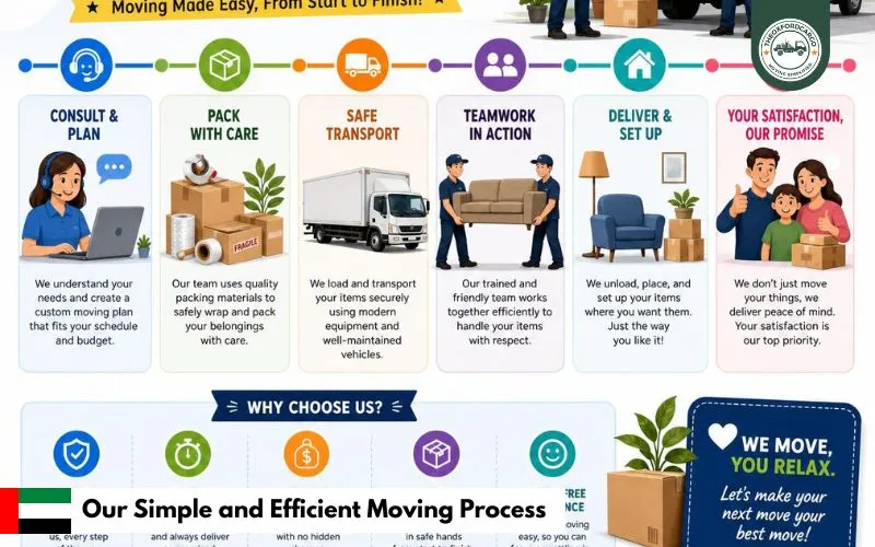 Our Simple and Efficient Moving Process