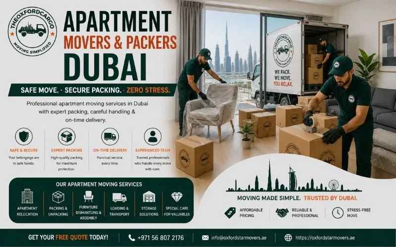Apartment Movers and Packers Dubai