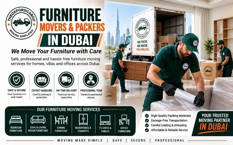 Furniture Movers and Packers in Dubai