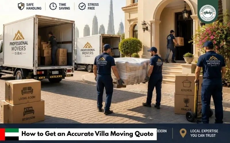How to Get an Accurate Villa Moving Quote