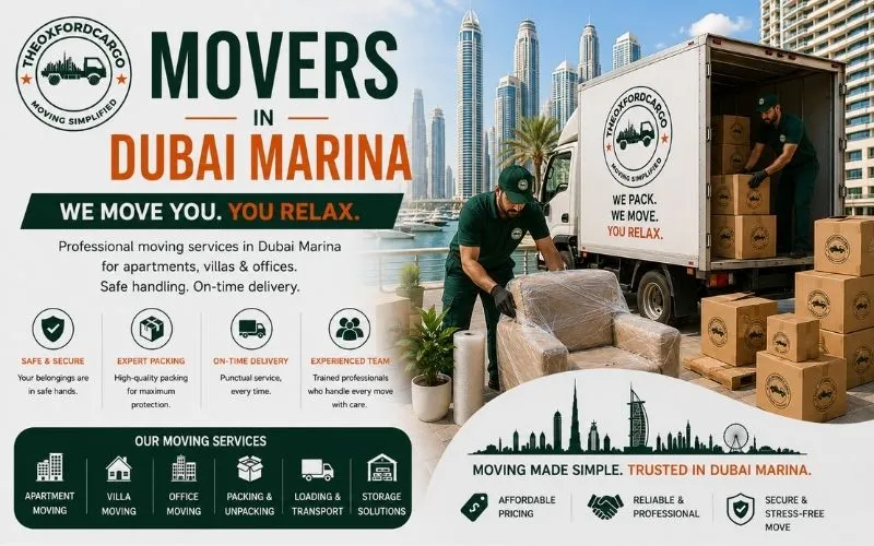 Movers in Dubai Marina