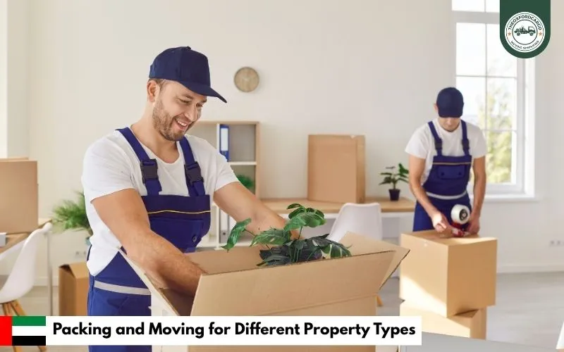 Packing and Moving for Different Property Types
