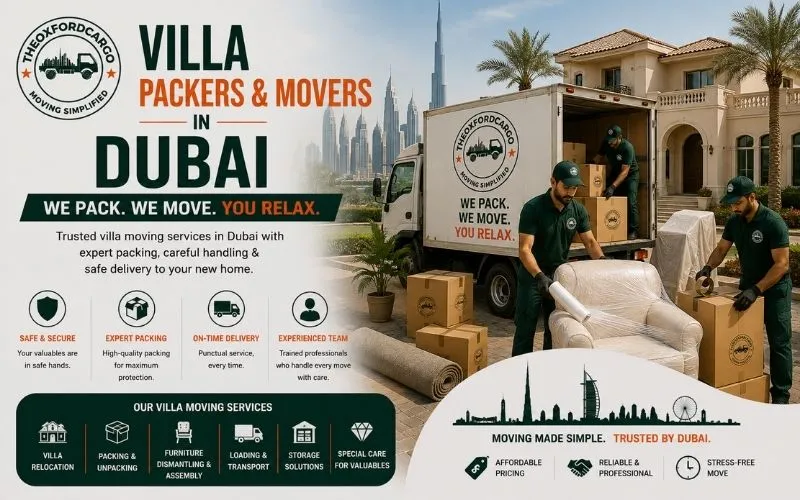 Villa Packers and Movers in Dubai