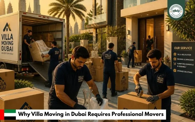 Why Villa Moving in Dubai Requires Professional Movers