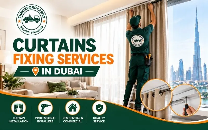 Curtains Fixing Services in Dubai