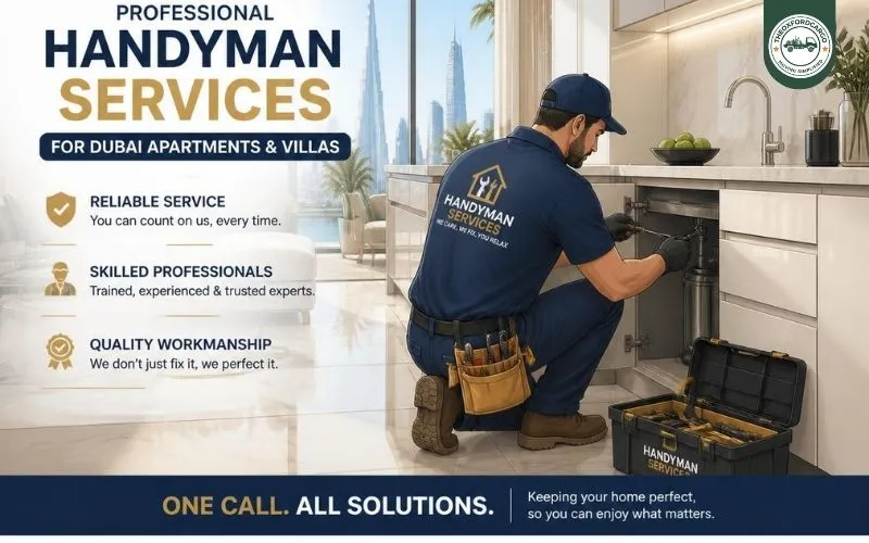 Handyman Services for Dubai Apartments, Villas and Offices