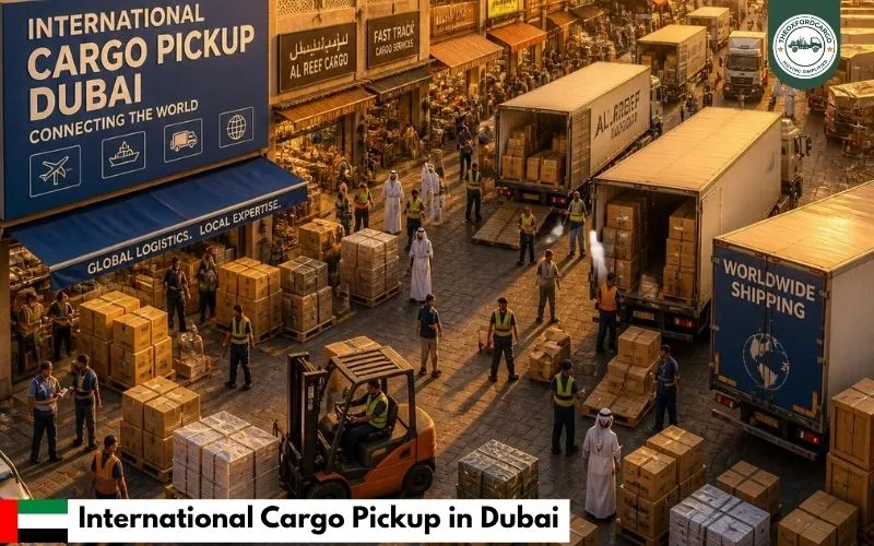 International Cargo Pickup in Dubai