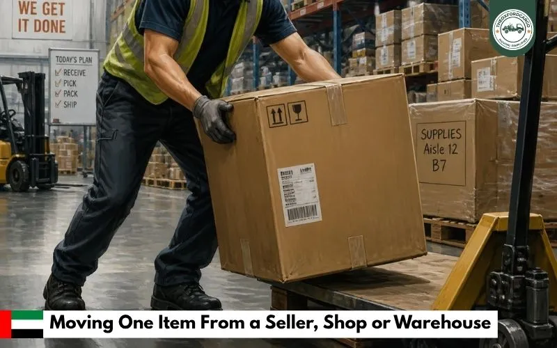 Moving One Item From a Seller, Shop or Warehouse