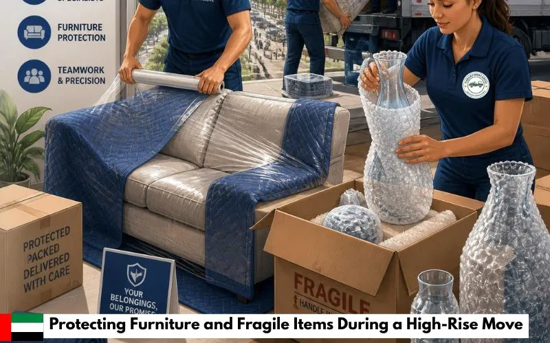 Protecting Furniture and Fragile Items During a High-Rise Move