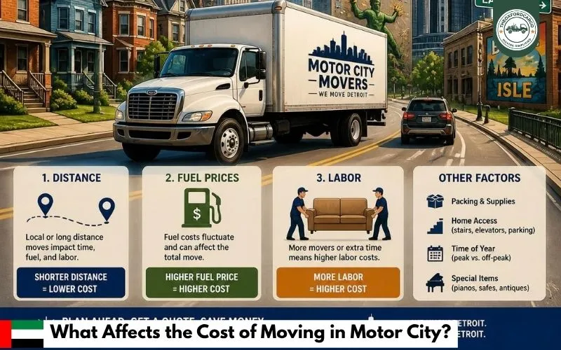 What Affects the Cost of Moving in Motor City?