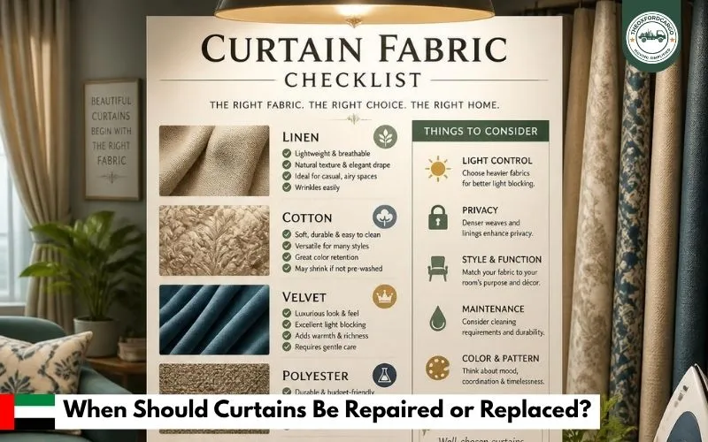 When Should Curtains Be Repaired or Replaced?